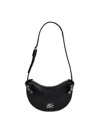 Karl Lagerfeld Autograph Crossbody taske Læder 26 cm Karl Lagerfeld Autograph Crossbody taske Læder 26 cm