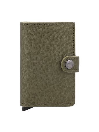 Secrid Mini peněženka Crisple držitel kreditní karty peněženka RFID kůže 6,5 cm