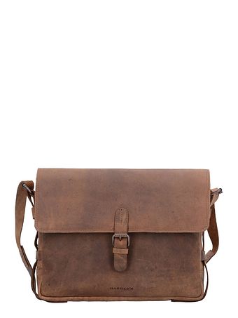 Harold's Antik budbringer i læder 35 cm