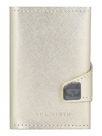 Tru Virtu Click & Slide kreditkortholder pung RFID læder 6,5 cm