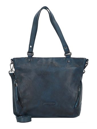 Jack Kinsky Nelson 3 skuldertaske i læder 26 cm