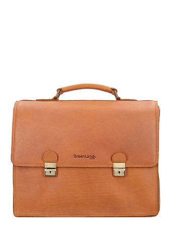 Greenland Nature Nature dokumentmappe RFID læder 40 cm laptoprum Greenland Nature Nature dokumentmappe RFID læder 40 cm laptoprum