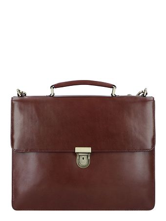 Leonhard Heyden Cambridge dokumentmappe læder 38 cm rum til bærbar computer