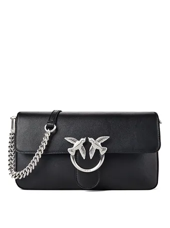 PINKO Love one Crossbody-väska Läder 27 cm PINKO Love one Crossbody-väska Läder 27 cm