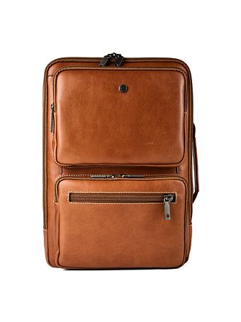 Jekyll & Hide Business batoh RFID ochrana Kůže 43 cm Kapsa na notebook