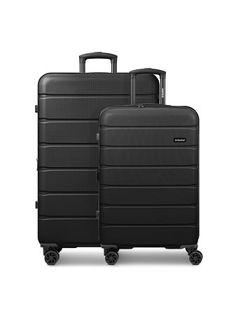 Saxoline Miami 4 kolečka Sada kufrů 2-dílný s roztažitelným záhybem