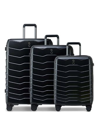 Echolac Exo 4 kolečka Sada kufrů 3-dílný s roztažitelným záhybem