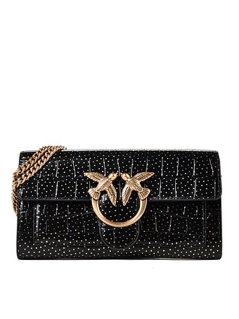 PINKO Love One Clutch plånbok Läder 19 cm PINKO Love One Clutch plånbok Läder 19 cm