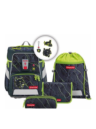 Step by Step Space Skoleransel-sæt 5-delt