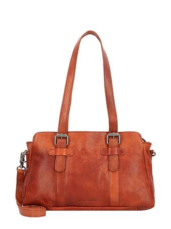 Spikes & Sparrow Skuldertaske i læder 34 cm Spikes & Sparrow Skuldertaske i læder 34 cm