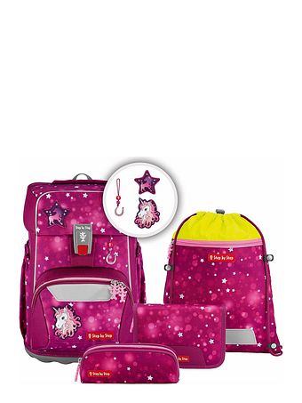 Step by Step Giant Skoleransel-sæt 5-delt