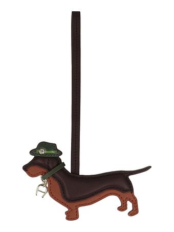 AIGNER Modetaske-tag i læder 12 cm