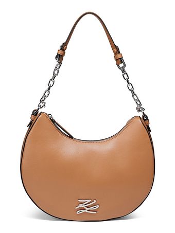 Karl Lagerfeld Autograph Skuldertaske Læder 28 cm Karl Lagerfeld Autograph Skuldertaske Læder 28 cm