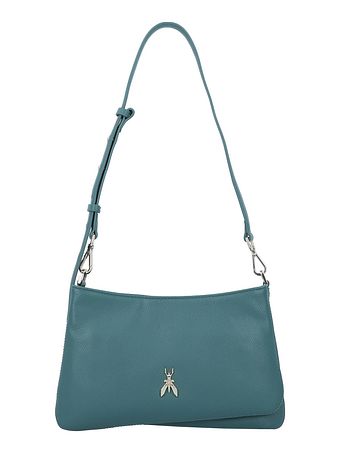 Patrizia Pepe Tris Skuldertaske Læder 28 cm