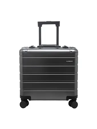 Alumaxx Gravity 4-hjulet Pilot-trolley i Aluminium, 44 cm, med laptop-rum Alumaxx Gravity 4-hjulet Pilot-trolley i Aluminium, 44 cm, med laptop-rum