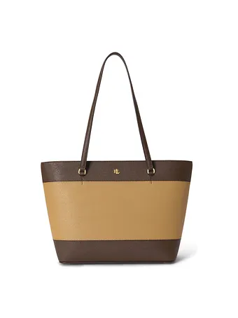 Lauren Ralph Lauren Karly Bolsa de hombro Piel natural 26 cm Lauren Ralph Lauren Karly Bolsa de hombro Piel natural 26 cm