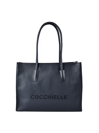 Coccinelle Myrtha Axelväska Läder 40 cm Med laptopfack