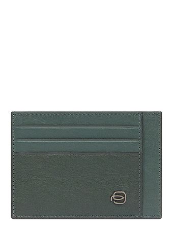 Piquadro Black Square Kreditkortetui Læder 11 cm Piquadro Black Square Kreditkortetui Læder 11 cm