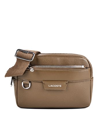 Lacoste Ossian Borsa a tracolla Vera Pelle 19 cm
