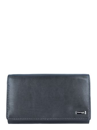 Greenland Nature Sort nappa-pung i RFID-læder 16 cm