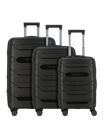 Polestream Strz by Asteroid 4 kolečka Sada kufrů 3-dílný s roztažitelným záhybem