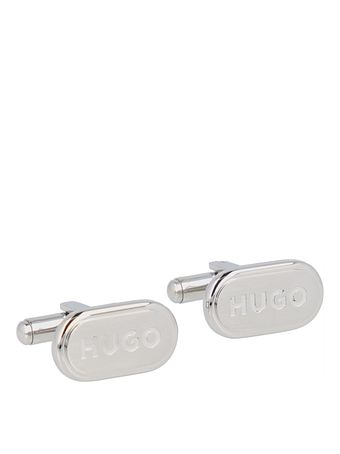 Hugo E-Classic Skjorte med manchetknapper Rustfrit stål 1.5 cm Hugo E-Classic Skjorte med manchetknapper Rustfrit stål 1.5 cm