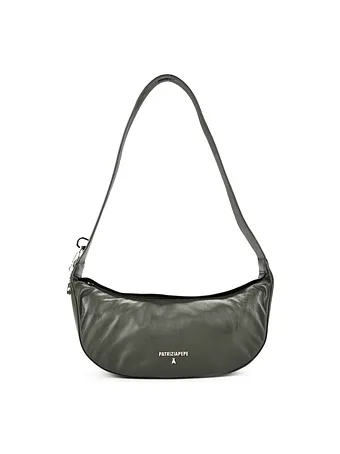 Patrizia Pepe Bolsa de hombro Piel natural 34 cm Patrizia Pepe Bolsa de hombro Piel natural 34 cm