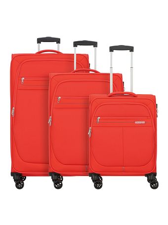 American Tourister Deep Dive 4 kolečka Sada kufrů 3-dílný s roztažitelným záhybem