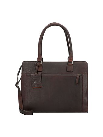Burkely Antik Avery skuldertaske læder 35,5 cm rum til bærbar computer