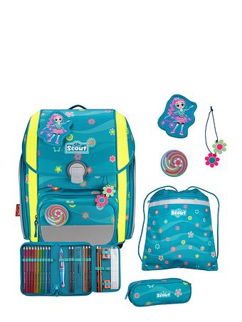 Scout Genius Skoleransel-sæt 4-delt