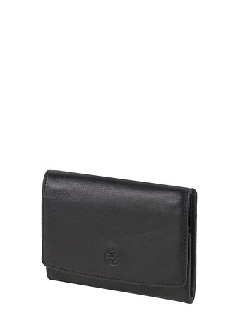 Esquire Logo-pung i læder 10 cm