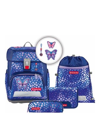 Step by Step Cloud skoletaske sæt 5 stk.