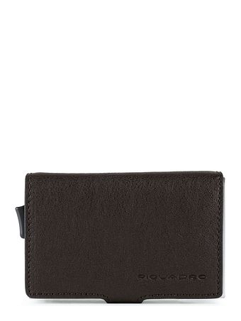 Piquadro Blue Square kreditkortholder RFID læder 7 cm Piquadro Blue Square kreditkortholder RFID læder 7 cm