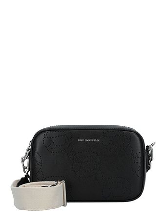 Karl Lagerfeld Ikon Skuldertaske Læder 22 cm Karl Lagerfeld Ikon Skuldertaske Læder 22 cm