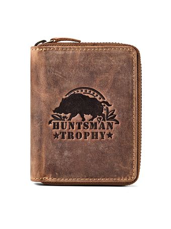 Greenburry Huntsman Pung RFID-beskyttelse Læder 10 cm
