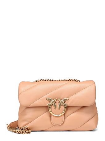 PINKO Love Puff Skuldertaske Læder 30 cm