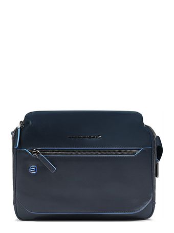 Piquadro Blue Square Skuldertaske Læder 27 cm