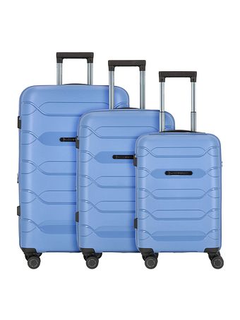 Polestream Strz by Asteroid 4 kolečka Sada kufrů 3-dílný s roztažitelným záhybem