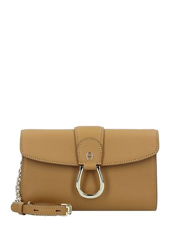 AIGNER Clutch taske Læder 22 cm