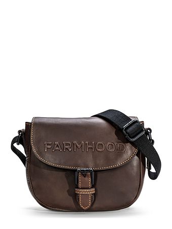 Farmhood Nashville M skuldertaske i læder 21 cm