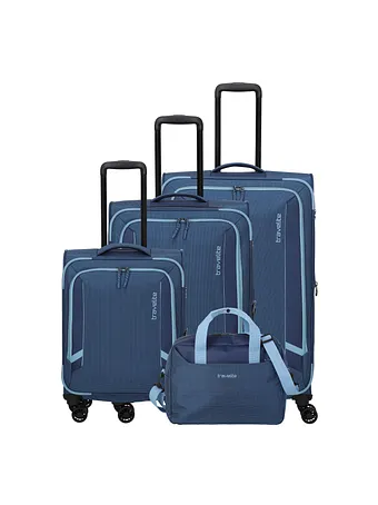 Travelite Corsiica 4-pyöräinen Matkalaukkusetti 4-osainen Travelite Corsiica 4-pyöräinen Matkalaukkusetti 4-osainen