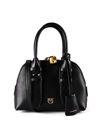 PINKO Bowling Bag Håndtaske Læder 21 cm