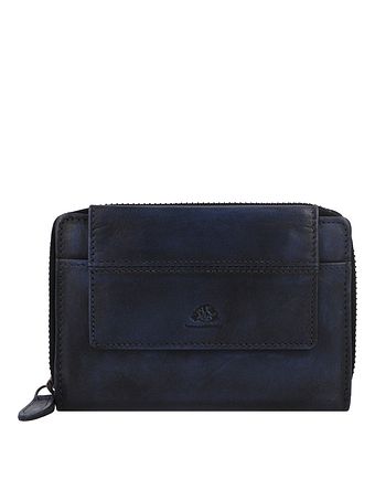 Greenburry Destressed Peněženka RFID ochrana Kůže 13.5 cm