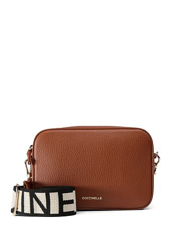 Coccinelle Tebe skuldertaske i læder 18 cm