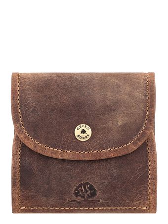 Greenburry Vintage jagtpung i læder 11 cm Greenburry Vintage jagtpung i læder 11 cm