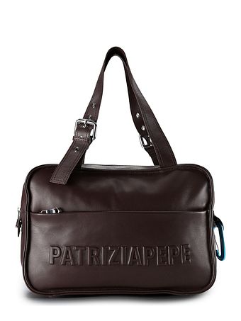 Patrizia Pepe Skuldertaske Læder 34 cm