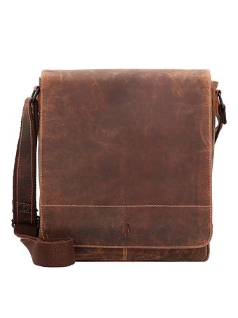 Jack Kinsky Baltimore 4 axelremsväska läder 28 cm