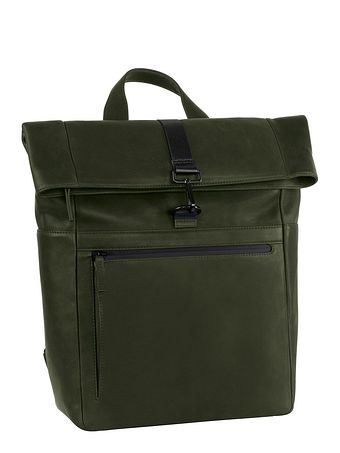 Leonhard Heyden Haag rygsæk læder 40 cm rum til bærbar computer