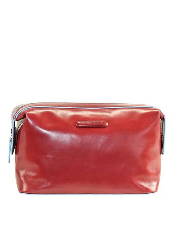 Piquadro Blue Square Kultur-taske Læder 23 cm