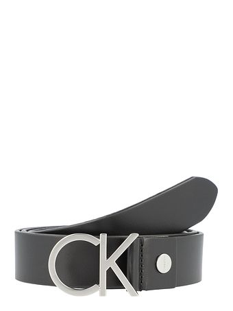 Calvin Klein CK Logo-bælte i læder Calvin Klein CK Logo-bælte i læder